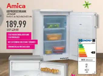 Marktkauf Amica Gefrierschrank GS15454W Angebot