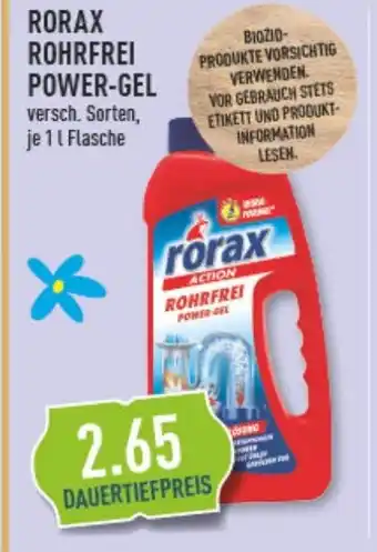 Marktkauf Rorax Rohrfrei Power Gel 1L Angebot