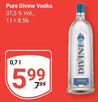 Globus Pure Divine Vodka  0,7 l Angebot