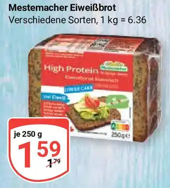 Globus Mestemacher Eiweißbrot  250 g Angebot