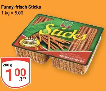 Globus Funny-frisch Sticks 200 g Angebot