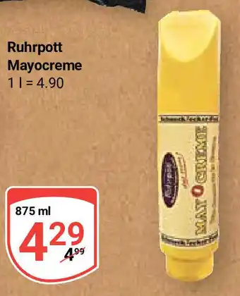 Globus Ruhrpott Mayocreme 875 ml Angebot