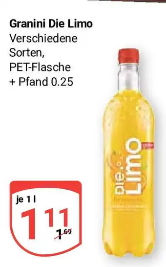 Globus Granini Die Limo 1 l Angebot