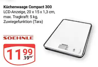 Globus Küchenwaage Compact 300 Angebot