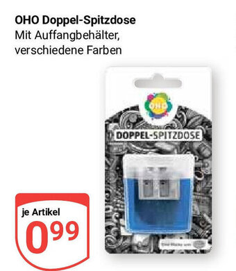 Globus OHO Doppel-Spitzdose Angebot