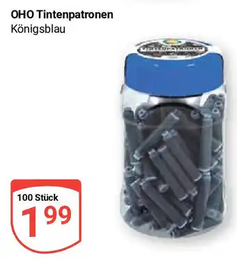 Globus OHO Tintenpatronen 100 Stück Angebot