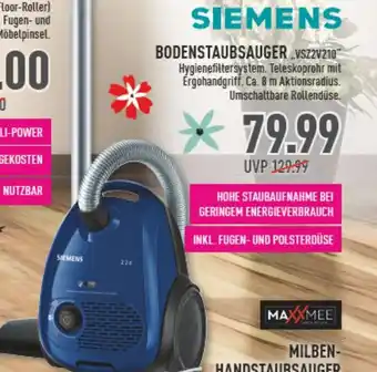 Marktkauf Siemens Bodenstaubsauger VSZ2V210 Angebot