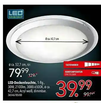 Schaffrath Led-deckenleuchte Angebot