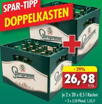 Lösch Depot Staropramen 2 x 20 x 0,5 I Kasten Angebot