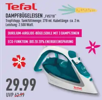 Marktkauf Tefal Dampfbügeleisen FV5718 Angebot