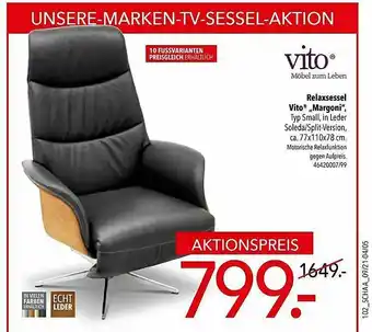 Schaffrath Vito Relaxsessel „margoni” Angebot