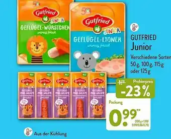 Aldi Nord Gutfried Junior Angebot