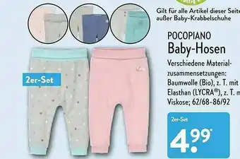 Aldi Nord Pocopiano Baby-hosen Angebot