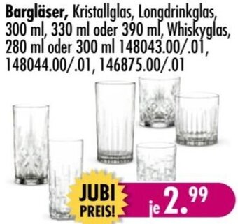 Möbel Boss Bargläser Angebot