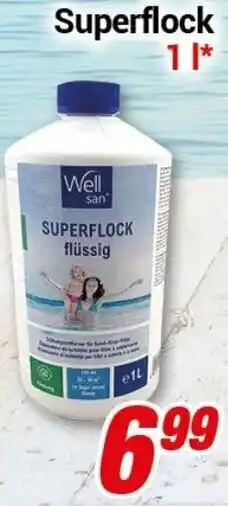 CENTERSHOP Well san Superflock 1 L Angebot