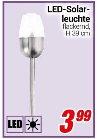 CENTERSHOP LED-Solarleuchte Angebot