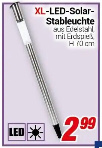 CENTERSHOP XL-LED-Solar-Stableuchte Angebot