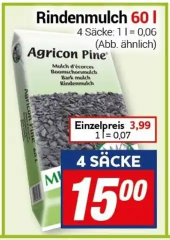 CENTERSHOP Rindenmulch 60 L Angebot