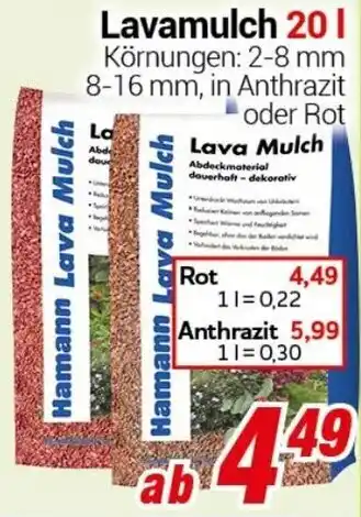 CENTERSHOP Lavamulch 20 L Angebot