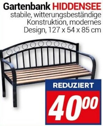 CENTERSHOP Gartenbank HIDDENSEE Angebot