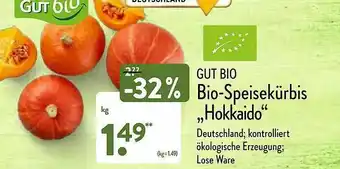 Aldi Nord Gut Bio Bio-speisekürbis „hokkaido” Angebot