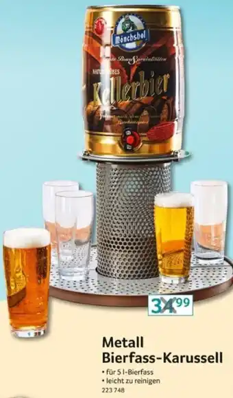 Selgros Metall Bierfass-Karussell Angebot