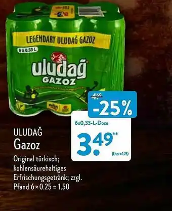 Aldi Nord Uludağ Gazoz Angebot