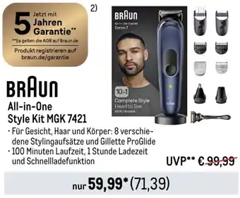 METRO BRAUN All-in-One Style Kit MGK 7421 Angebot