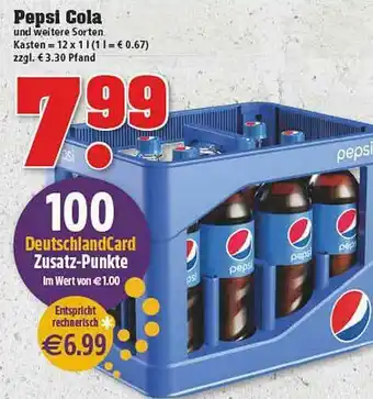 trinkgut Pepsi Cola Angebot