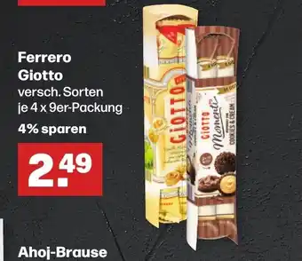 Handelshof Ferrero Giotto je 4 x 9er-Packung Angebot