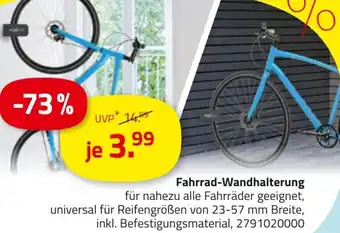 ROLLER Fahrrad-Wandhalterung Angebot