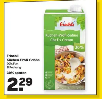 Handelshof Frischli Küchen-Profi-Sahne 11 Packung Angebot