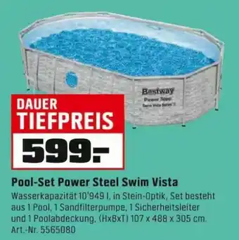 OBI Bestway Pool-Set Power Steel Swim Vista Angebot