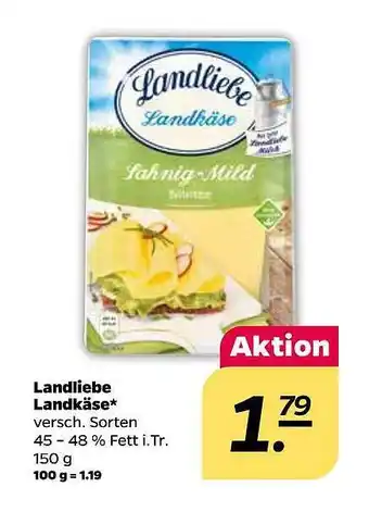 NETTO Landliebe Landkäse Angebot