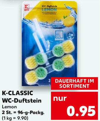 Kaufland K-CLASSIC WC-Duftstein 96 g Packg. Angebot