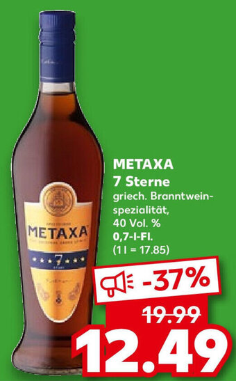 Kaufland METAXA 7 Sterne 0,7 L-Fl. Angebot