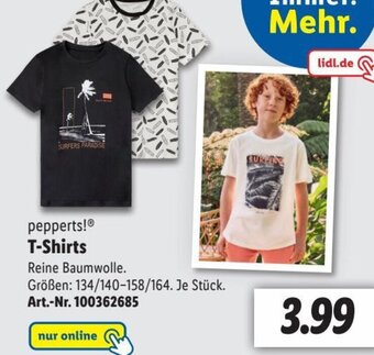 Lidl pepperts!Ⓡ T-Shirts Angebot