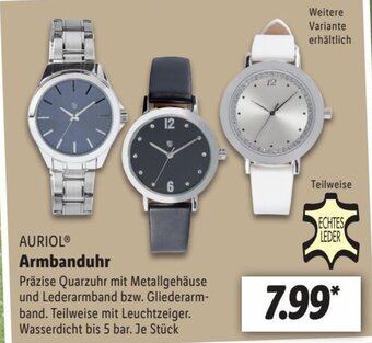 Lidl AURIOLⓇ Armbanduhr Angebot