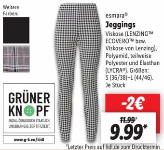 Lidl esmaraⓇ Jeggings Angebot