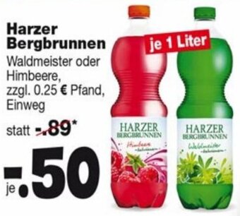 Repo Markt Harzer Bergbrunnen 1 Liter Angebot