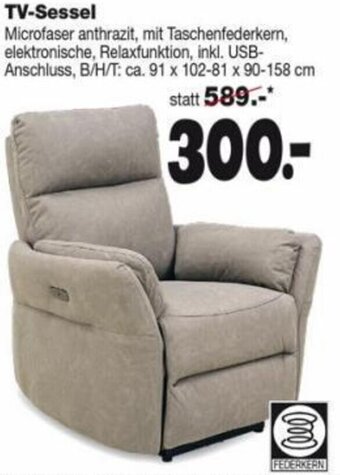 Repo Markt TV-Sessel Angebot