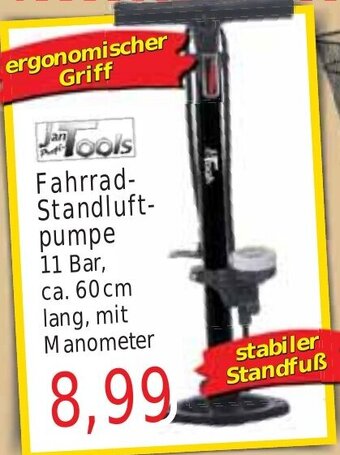 Wiglo Wunderland Fahrrad Standluftpumpe Angebot