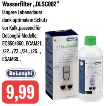 Feneberg DeLonghi Wasserfilter ,,DLSC002" Angebot
