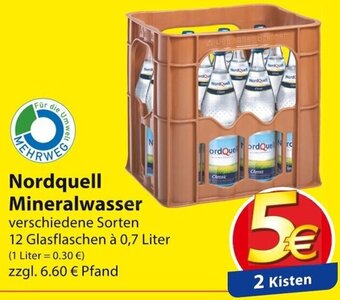 Famila Nord Ost Nordquell Mineralwasser 12x0,7 Liter Angebot