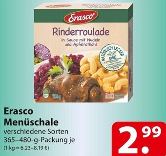 Famila Nord Ost Erasco Menüschale 365-480-g-Packung Angebot