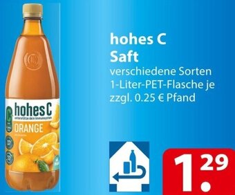 Famila Nord Ost hohes C Saft 1 Liter PET Flasche Angebot