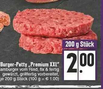 E-Center Burger-patty „premium XXL” Angebot