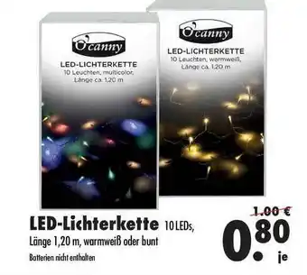 Mäc Geiz O'canny Led-lichterkette Angebot