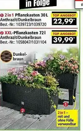 Norma24 2in1-pflanzkasten Oder XXL-pflanzkasten Angebot