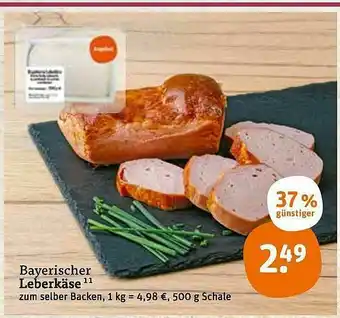 tegut Bayerischer Leberkäse Angebot